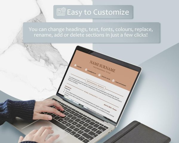 ATS Resume Template for Word Google Docs ATS Friendly Resume Modern Resume CV Minimalist Resume Standard Resume Template - Image 4