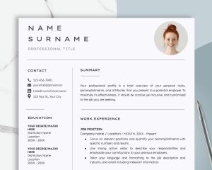 Executive Assistant Resume for Google Docs Word Admin Assistant Resume Template with Matching Cover Letter Resume Writing Guide