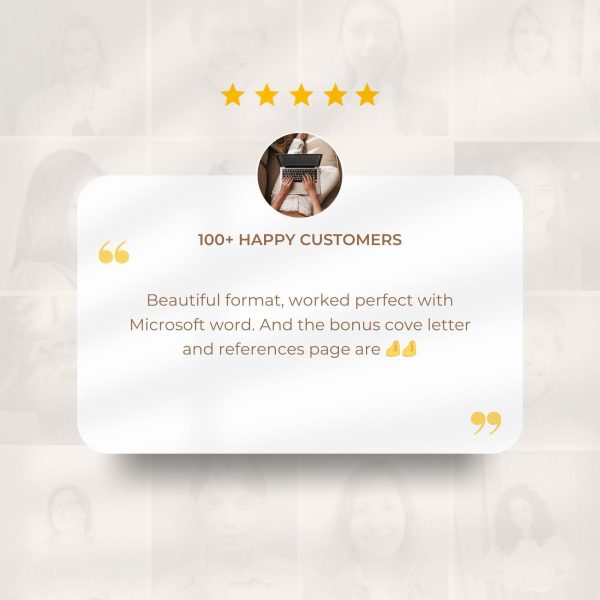 CV Template Photo Resume Template Word Resume Google Docs Resume Template With Picture Modern Executive Resume Professional - Image 9