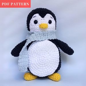 No Sew Penguin Crochet Pattern Pdf Amigurumi Penguin No Sew Amigurumi Plushie Pattern