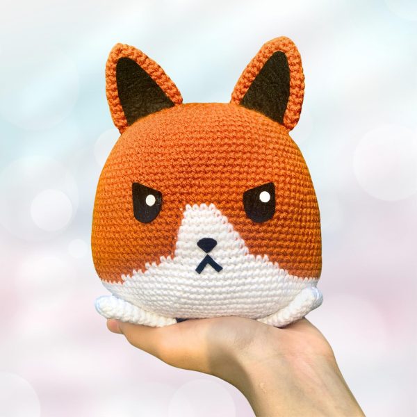 No-Sew Anime Animal Crochet Pattern Chibi Fox Downloadable PDF - Image 5